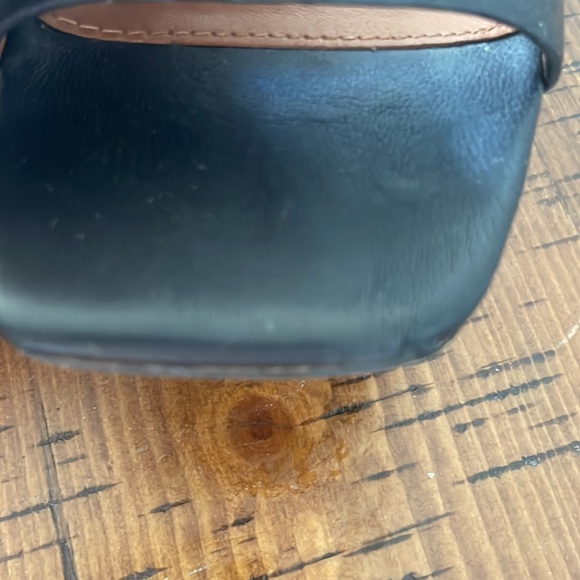 NA-KD Flared Heel Leather Mules - Picture 6 of 9